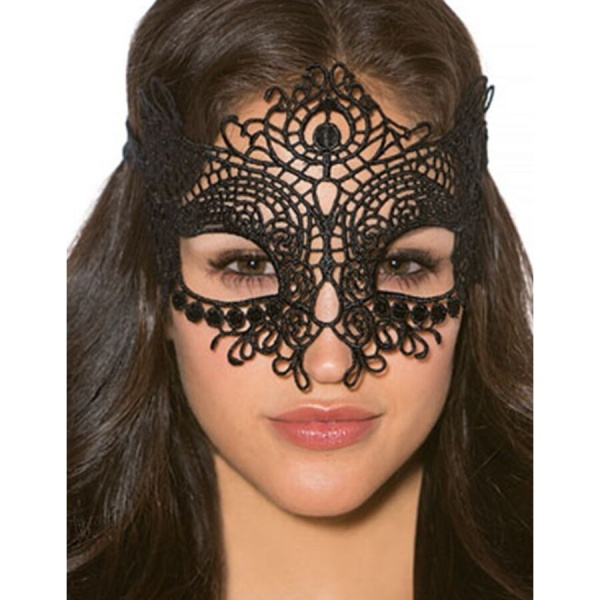 Maschera QUEEN LINGERIE In Pizzo Da Donna